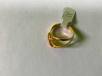 20 karaats geelgouden ring - afbeelding 2 van  3