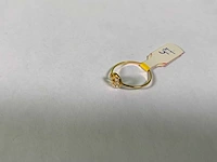 20 karaats geelgouden ring - afbeelding 1 van  4