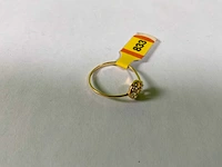 20 karaats geelgouden ring - afbeelding 2 van  4
