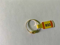20 karaats geelgouden ring - afbeelding 4 van  4