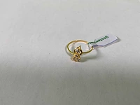 20 karaats geelgouden ring - afbeelding 1 van  3
