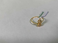 20 karaats geelgouden ring - afbeelding 2 van  3