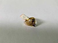 20 karaats geelgouden ring - afbeelding 2 van  3