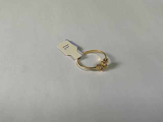 20 krt geelgoud ring - afbeelding 2 van  5