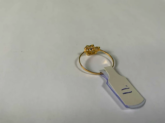 20 krt geelgoud ring - afbeelding 5 van  5