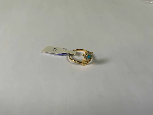 20 krt geelgoud ring - afbeelding 2 van  5