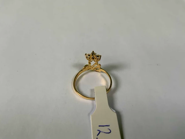 20 krt geelgoud ring - afbeelding 5 van  5
