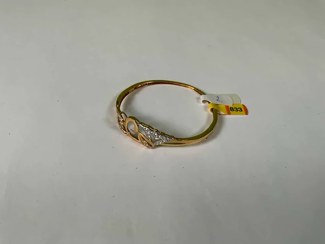 20 krt geelgouden armband - afbeelding 1 van  5