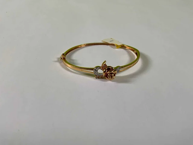 20 krt geelgouden armband - afbeelding 2 van  3