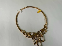 20 krt geelgouden collier ketting - afbeelding 5 van  5