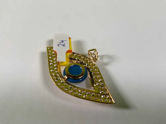 20 krt geelgouden hanger - afbeelding 4 van  4