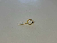 20 krt geelgouden ring - afbeelding 3 van  3