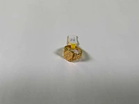 20 krt geelgouden ring - afbeelding 1 van  3