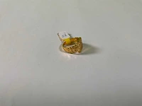 20 krt geelgouden ring - afbeelding 2 van  3