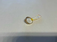 20 krt geelgouden ring - afbeelding 2 van  4