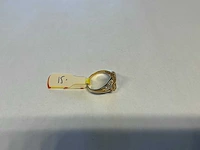 20 krt geelgouden ring - afbeelding 3 van  4