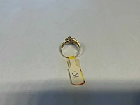 20 krt geelgouden ring - afbeelding 4 van  4