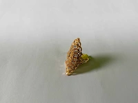 20 krt geelgouden ring - afbeelding 1 van  4