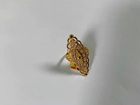 20 krt geelgouden ring - afbeelding 2 van  4