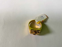 20 krt geelgouden ring - afbeelding 4 van  4