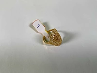 20 krt geelgouden ring - afbeelding 2 van  4
