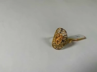 20 krt geelgouden ring - afbeelding 4 van  4