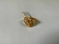 20 krt geelgouden ring - afbeelding 3 van  4
