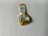 20 krt geelgouden ring - afbeelding 4 van  4