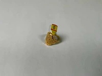 20 krt geelgouden ring - afbeelding 1 van  4
