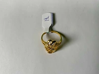 20 krt geelgouden ring - afbeelding 4 van  4