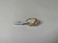 20 krt geelgouden ring - afbeelding 2 van  4