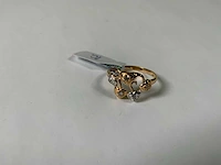 20 krt geelgouden ring - afbeelding 3 van  4