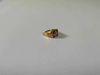 20 krt geelgouden ring - afbeelding 2 van  4