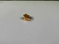 20 krt geelgouden ring - afbeelding 4 van  4
