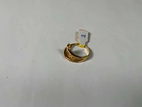 20 krt geelgouden ring - afbeelding 1 van  5