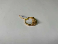 20 krt geelgouden ring - afbeelding 2 van  5