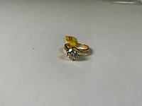 20 krt geelgouden ring - afbeelding 3 van  3