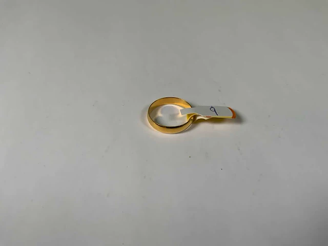20 krt geelgouden ring - afbeelding 1 van  3