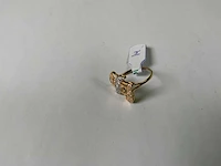 20 krt geelgouden ring - afbeelding 1 van  4