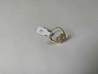 20 krt geelgouden ring - afbeelding 2 van  4