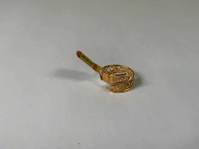 20 krt geelgouden ring - afbeelding 3 van  4