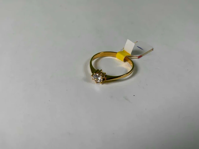 20 krt geelgouden ring - afbeelding 2 van  4