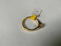 20 krt geelgouden ring - afbeelding 3 van  4