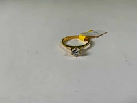 20 krt geelgouden ring - afbeelding 4 van  5