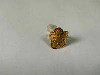 20 krt geelgouden ring - afbeelding 2 van  3
