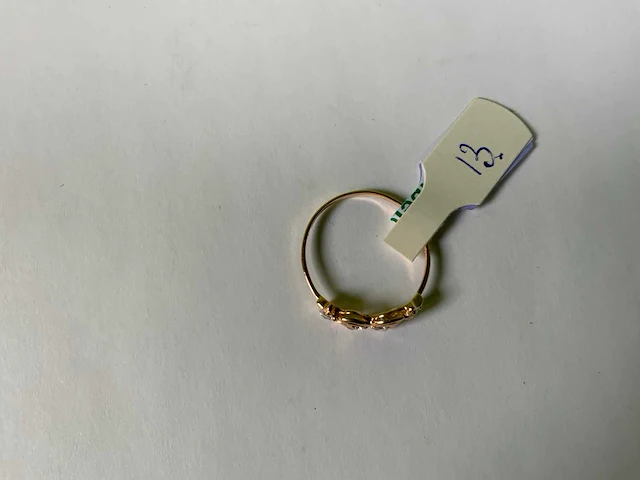 20 krt rosegoud ring - afbeelding 4 van  5