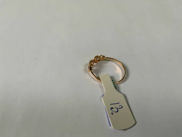 20 krt rosegoud ring - afbeelding 5 van  5