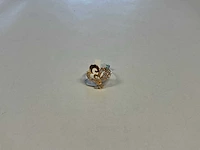 20 krt roségouden ring - afbeelding 1 van  3