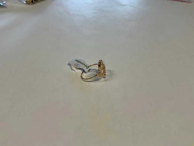 20 krt roségouden ring - afbeelding 3 van  3