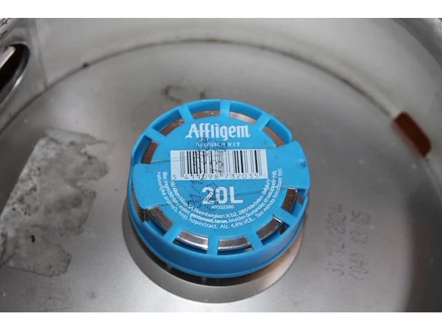 20 liter fust affligem t.h.t. 31-12-2024. - afbeelding 3 van  3